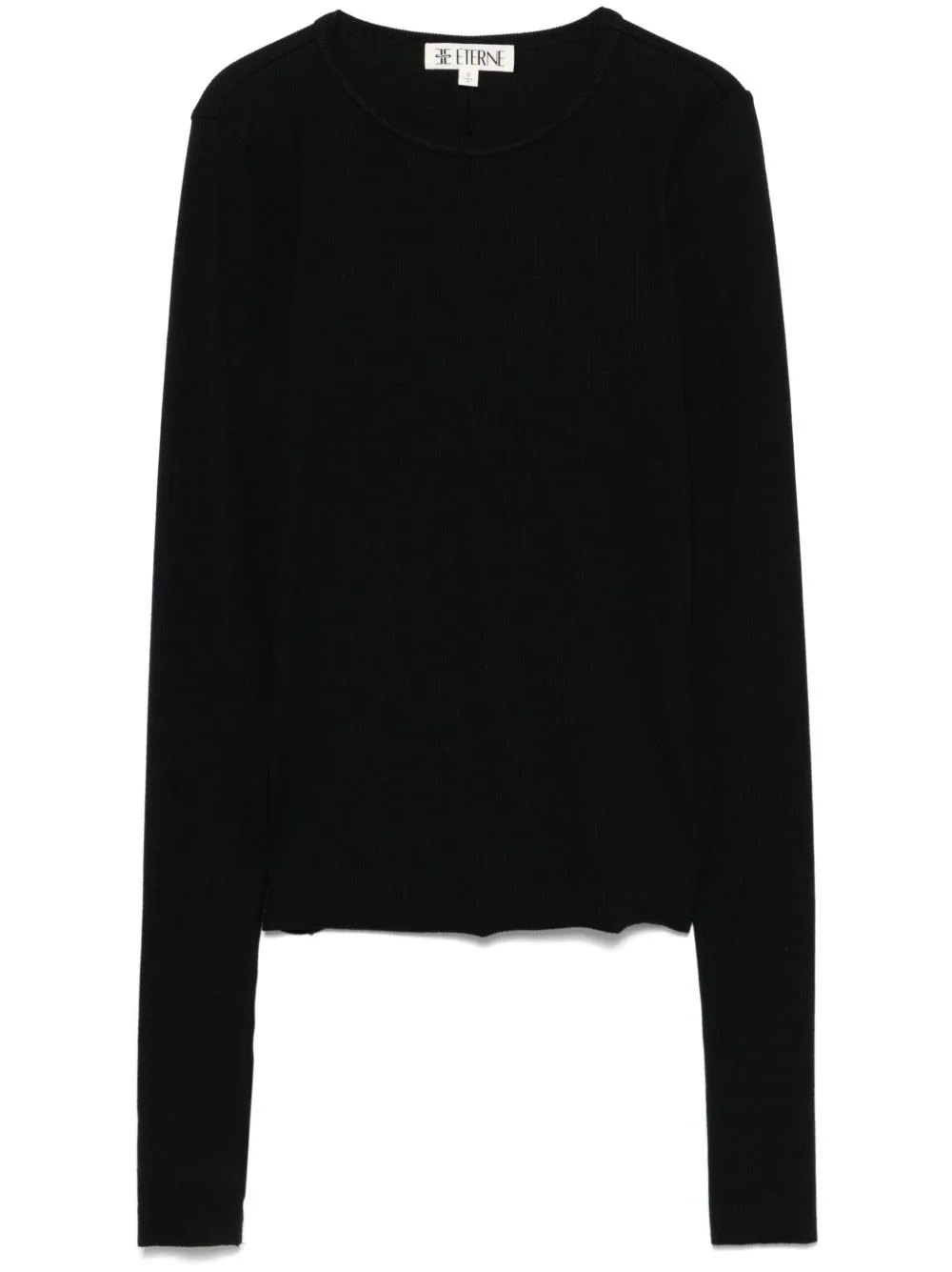 Long-Sleeve Fitted Top by ETERNE