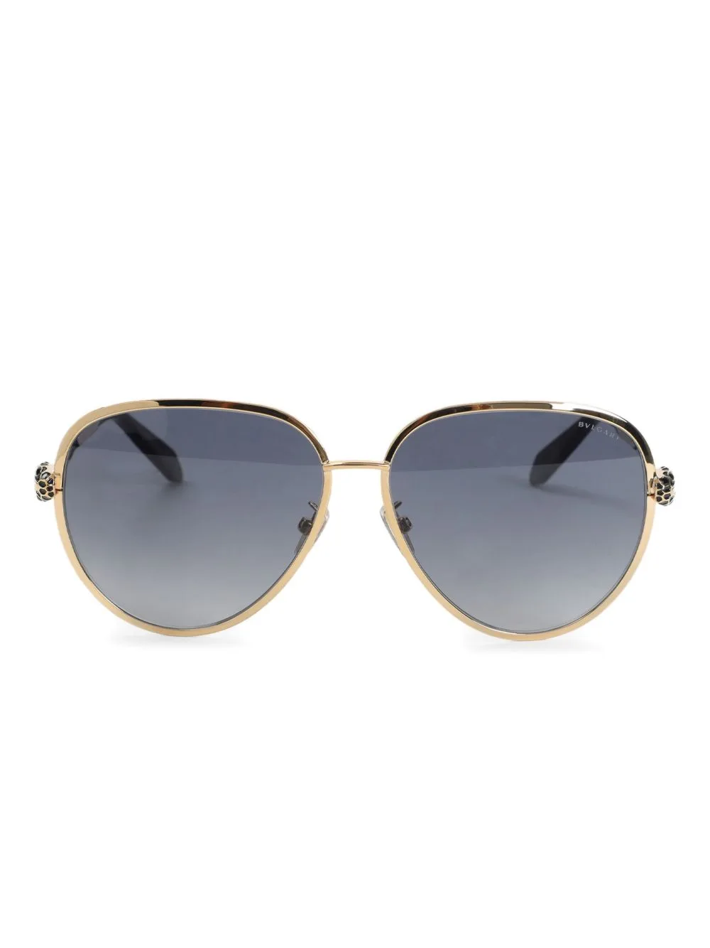 Pilot-Frame Sunglasses by Bvlgari