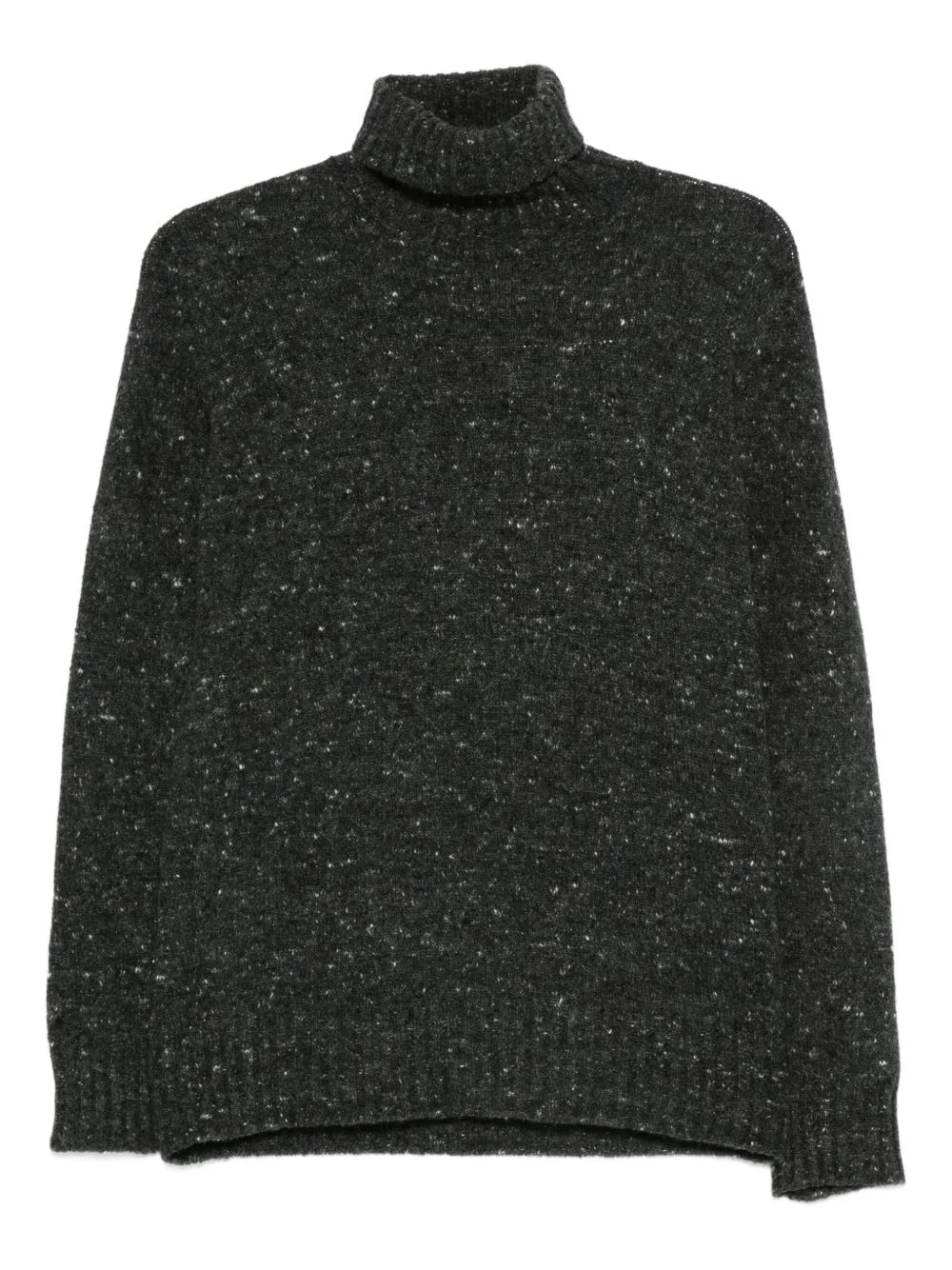 Speckled Turtleneck Sweater