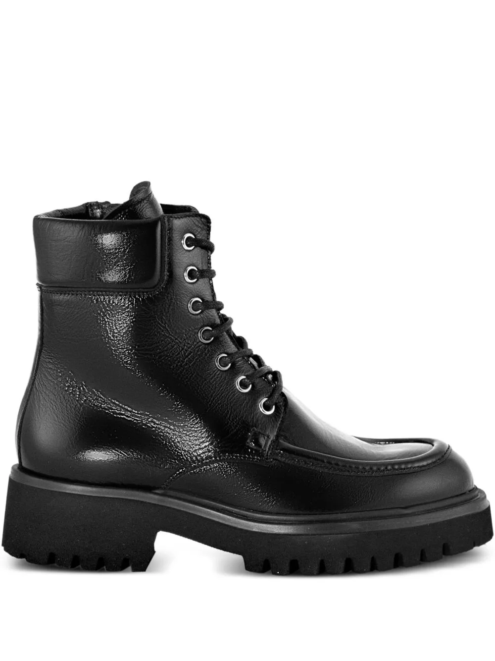 Lace-Up Zip-Up Boots by GUGLIELMO ROTTA