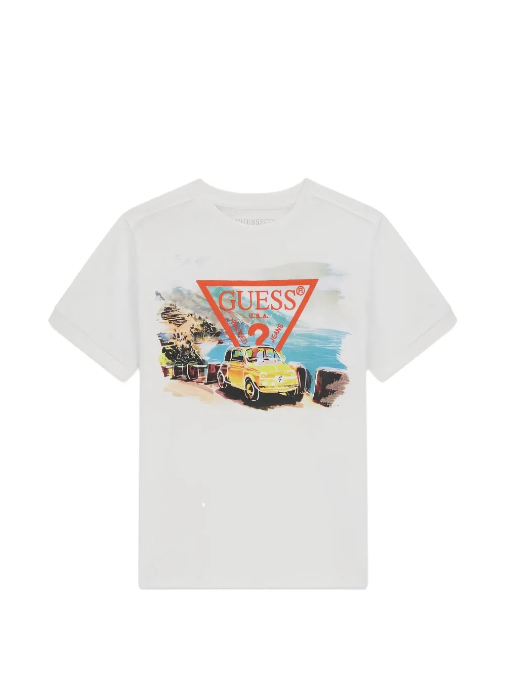Triangle Logo T-Shirt by GUESS USA