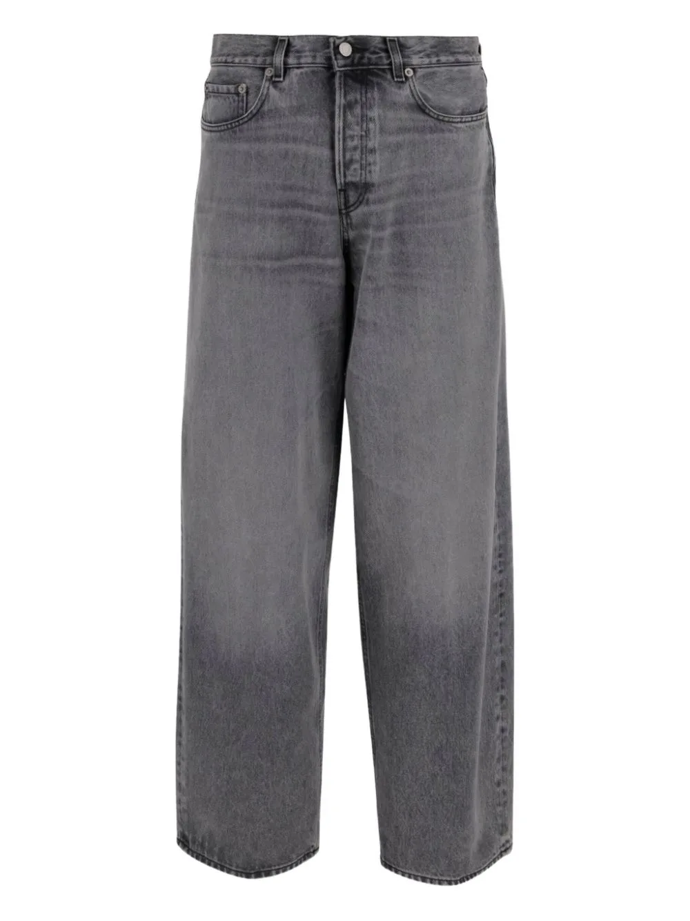Cotton Wide-Leg Jeans by Haikure