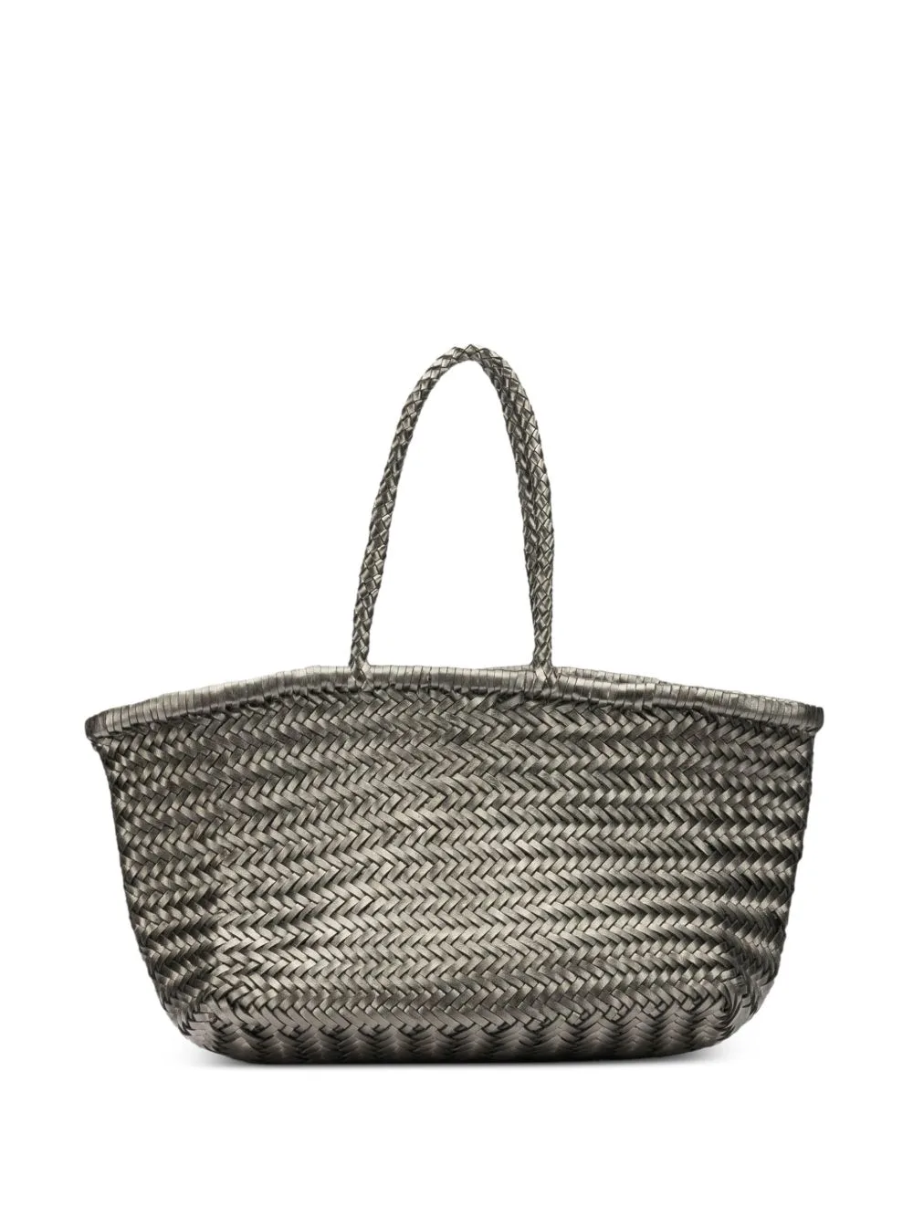 Woven-Design Tote Bag by DRAGON DIFFUSION