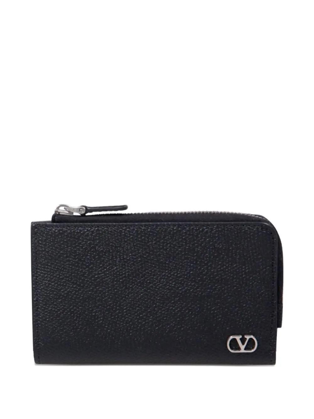 Zip-Around Logo Card Holder by Valentino Garavani