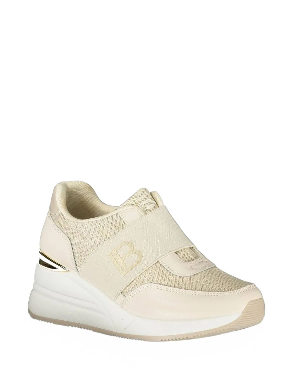 Logo-Strap Sneakers by Laura Biagiotti