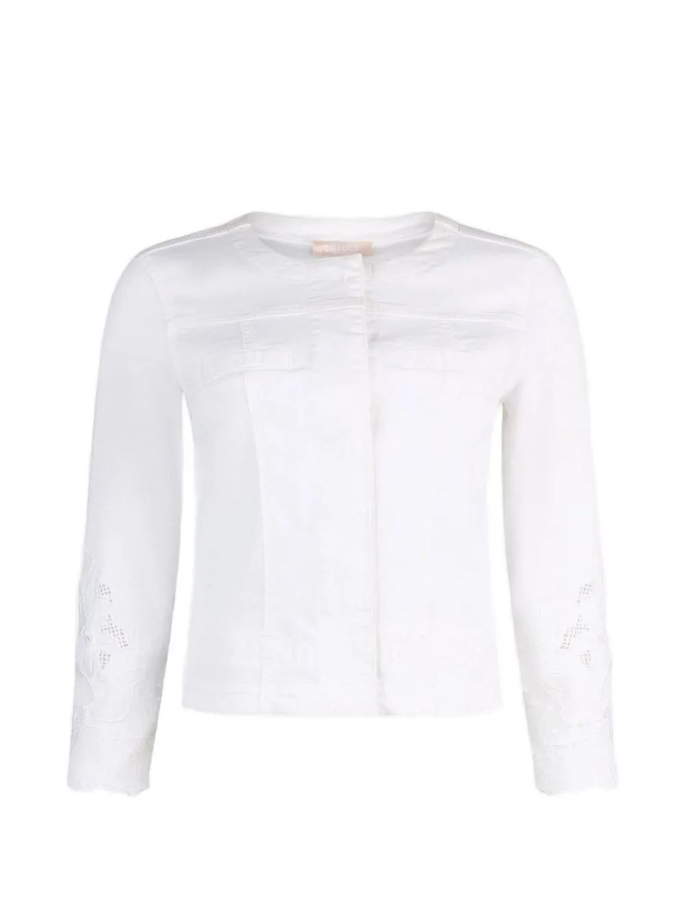Jacket with Broderie Anglaise by LIU JO