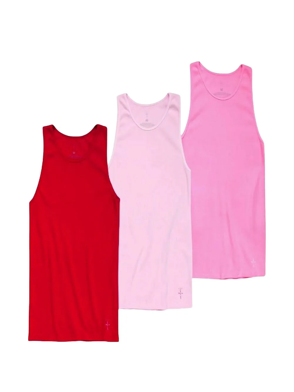 Logo-Print Tank Tops (set of Three) by Travis Scott
