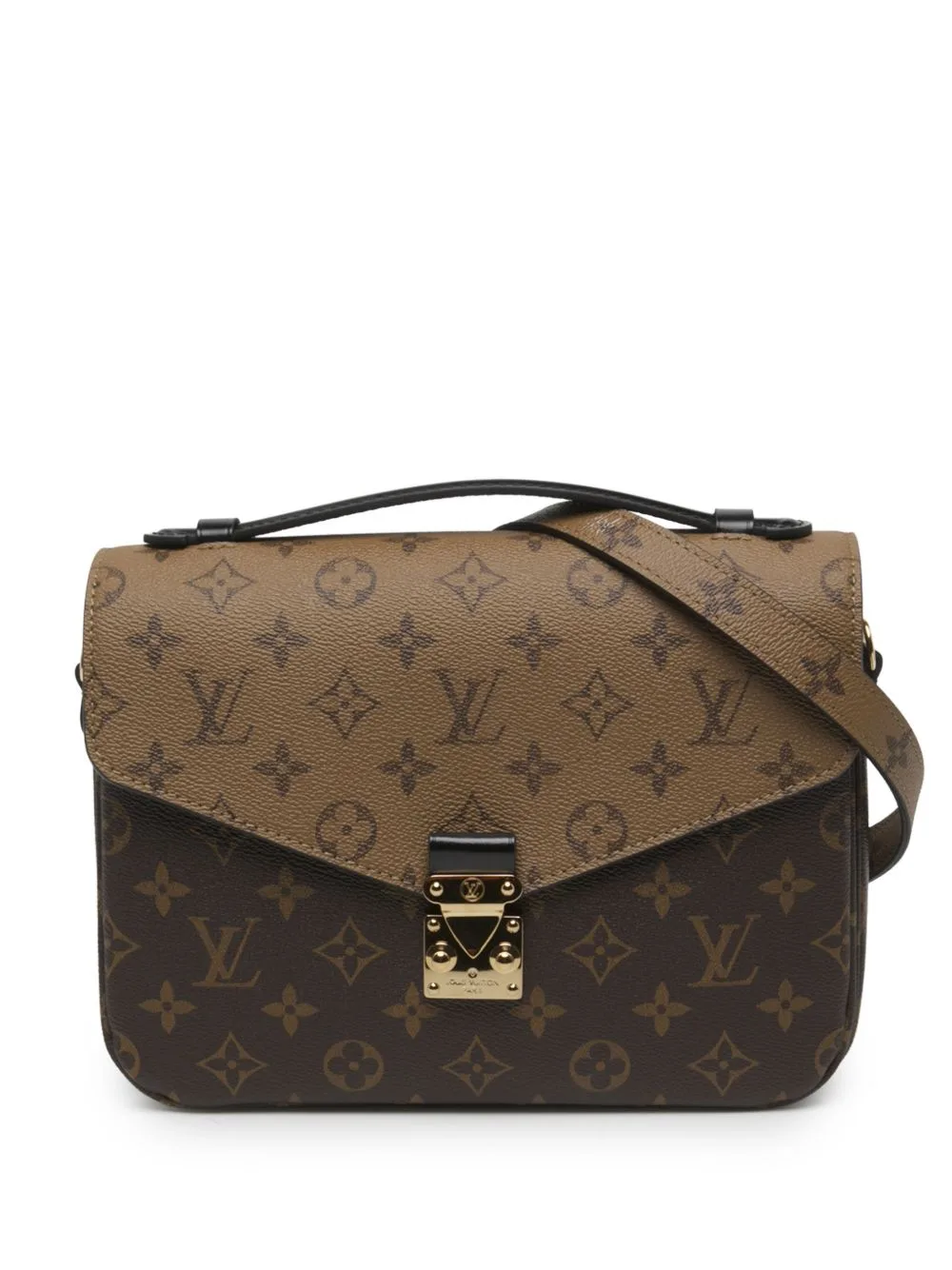 2010-2026 Monogram Reverse Pochette Metis Satchel by Louis Vuitton Pre-Owned