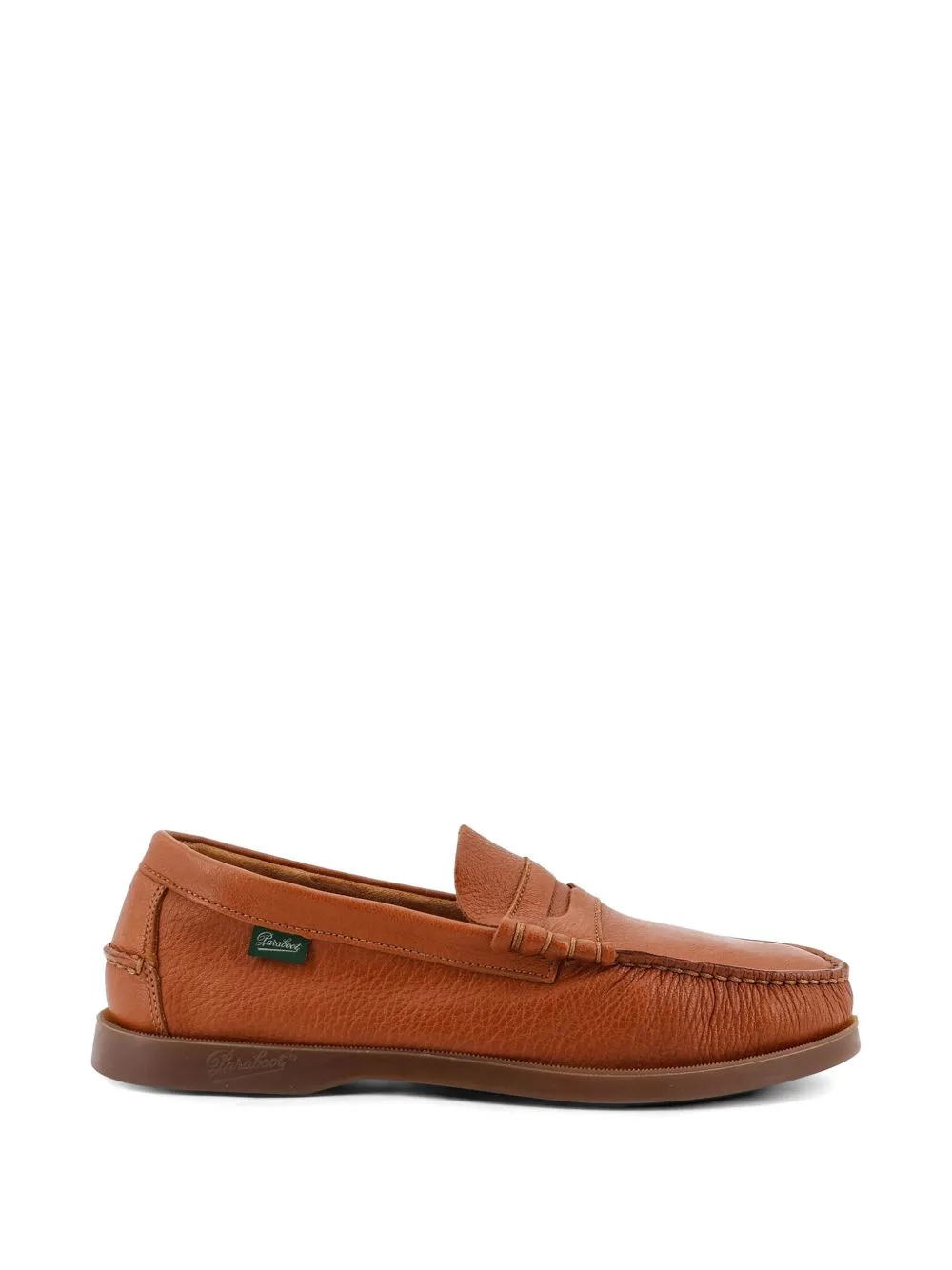 Embossed-Stitch Loafers by Paraboot
