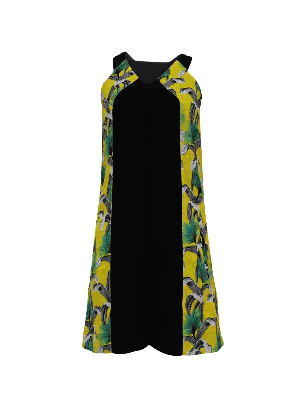 Floral-Print V-Neck Dress by Proenza Schouler