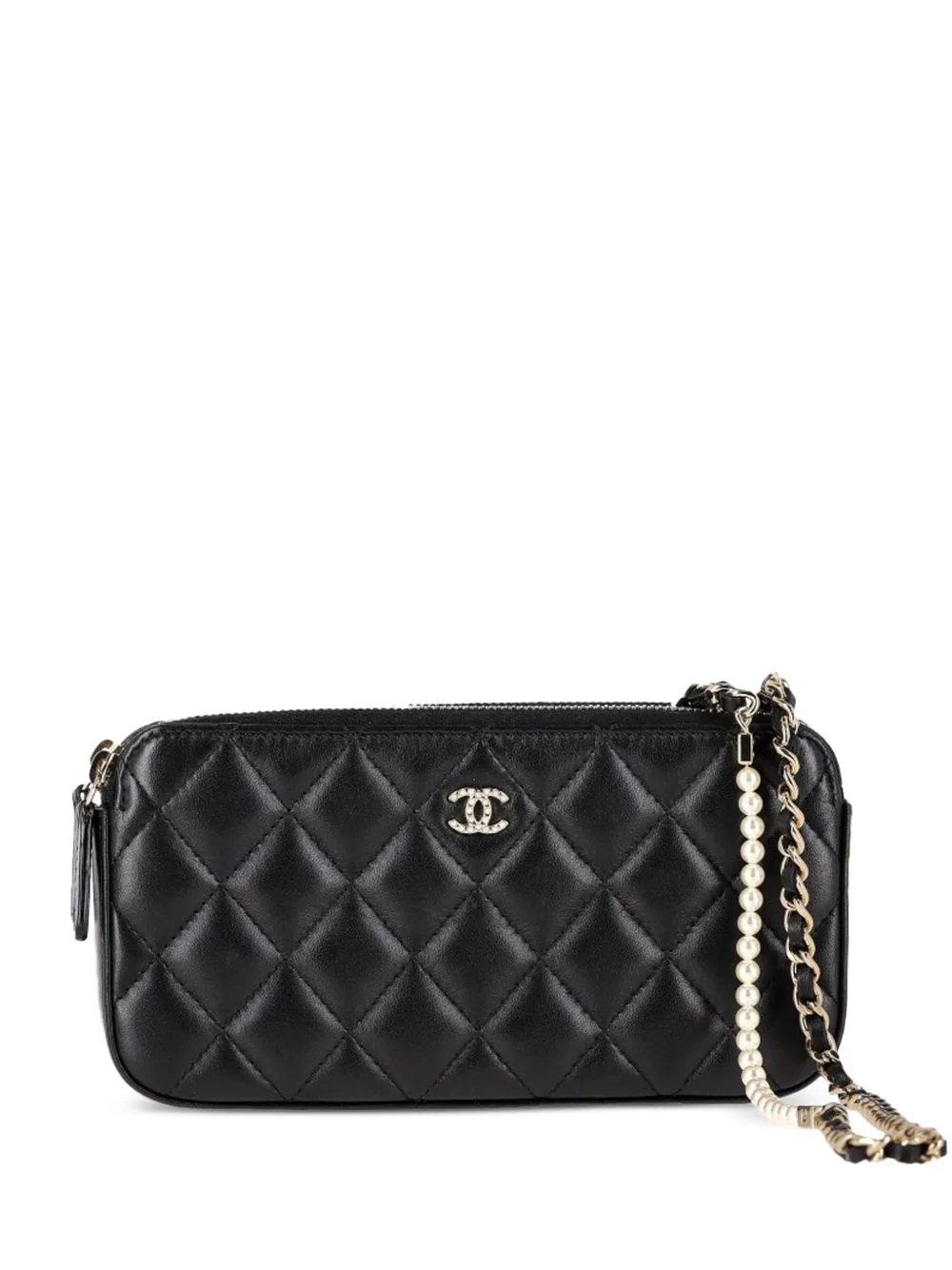 Quilted Chain Crossbody Bag by CHANEL Pre-Owned