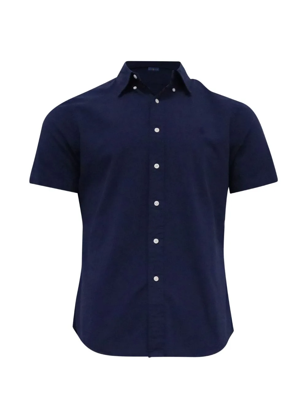 Logo-Embroidered Short-Sleeves Shirt by Polo Ralph Lauren Vintage
