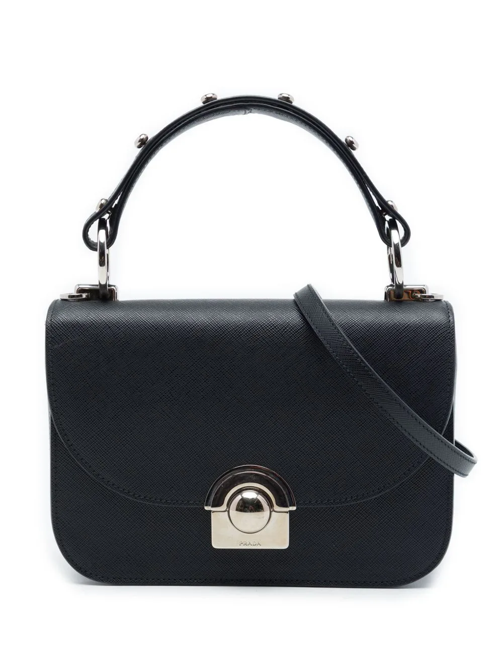 2010-2026 Saffiano Lux Arcade Satchel by Prada Pre-Owned