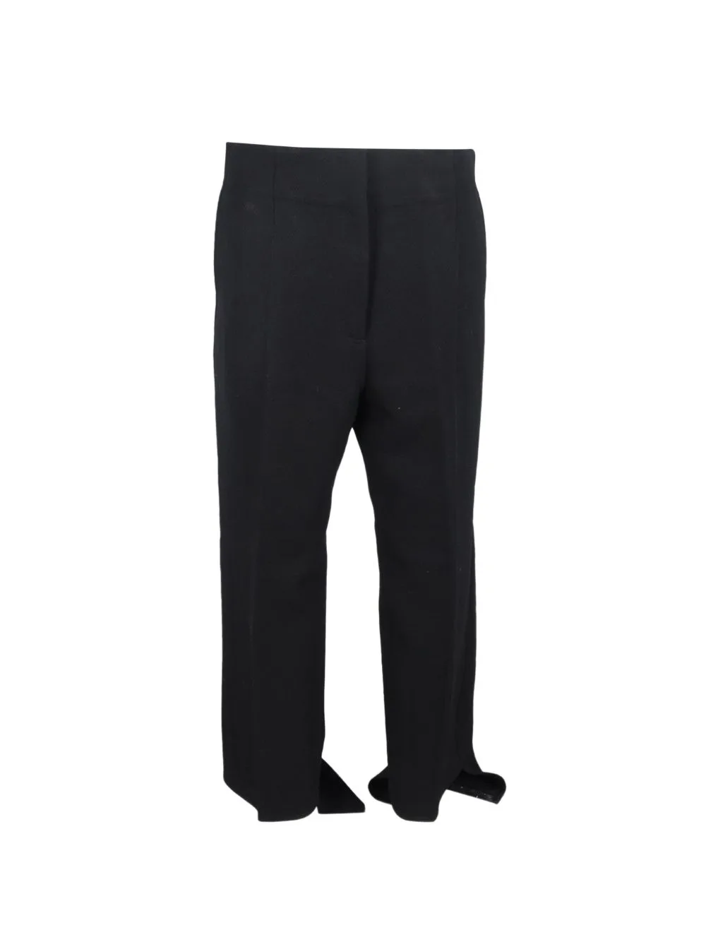 Asymmetrical Wool Trousers by Celine Pre-Owned