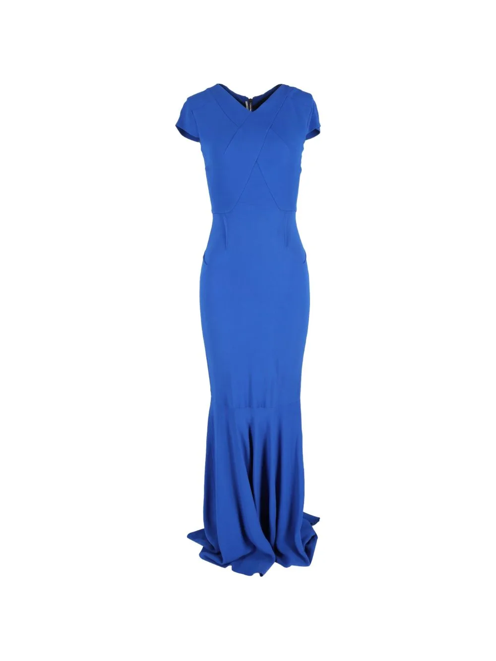 Valey V-Neck Maxi Dress by Roland Mouret