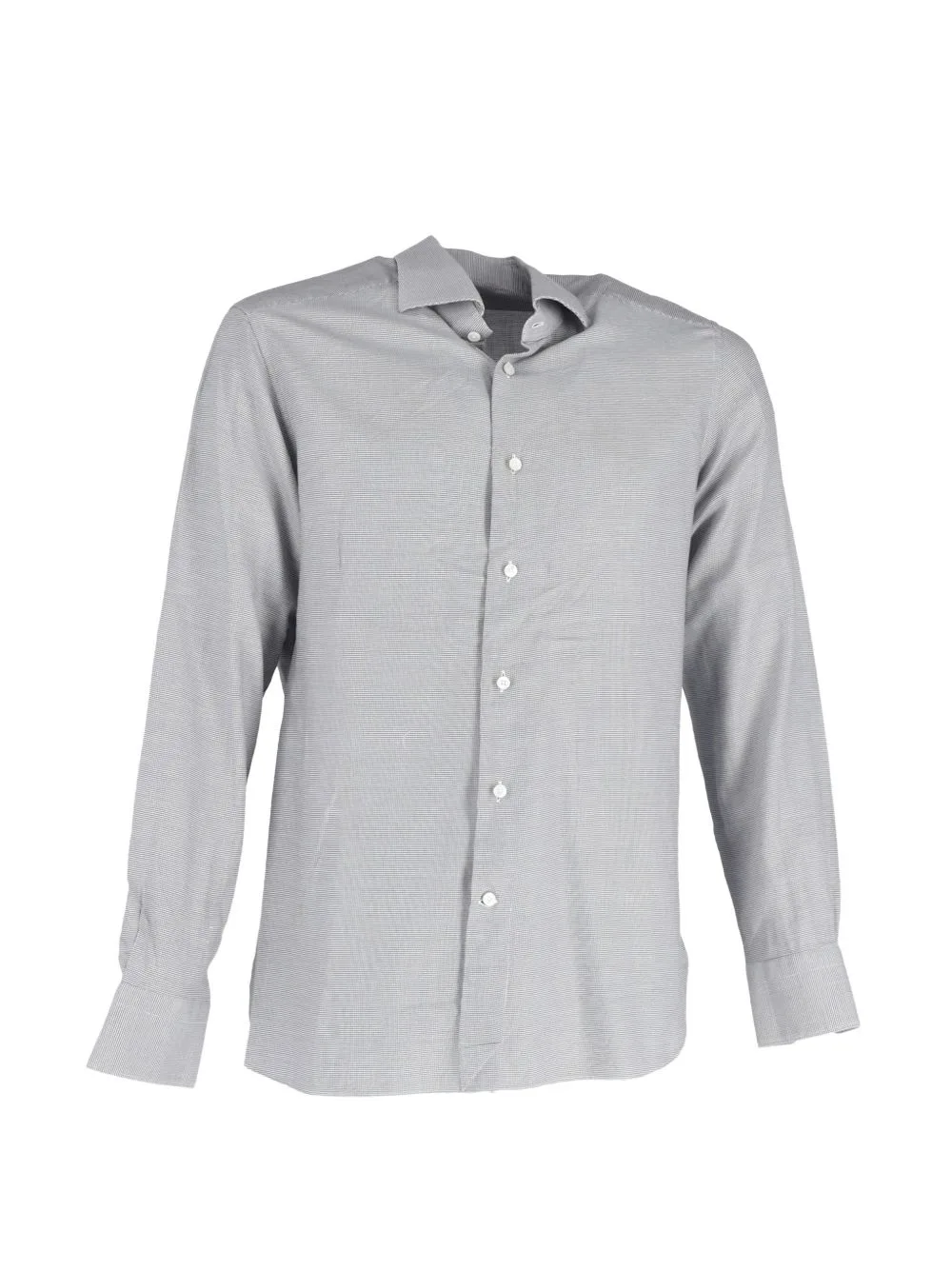 Striped Buttoned Long-Sleeve Shirt by Ermenegildo Zegna Vintage