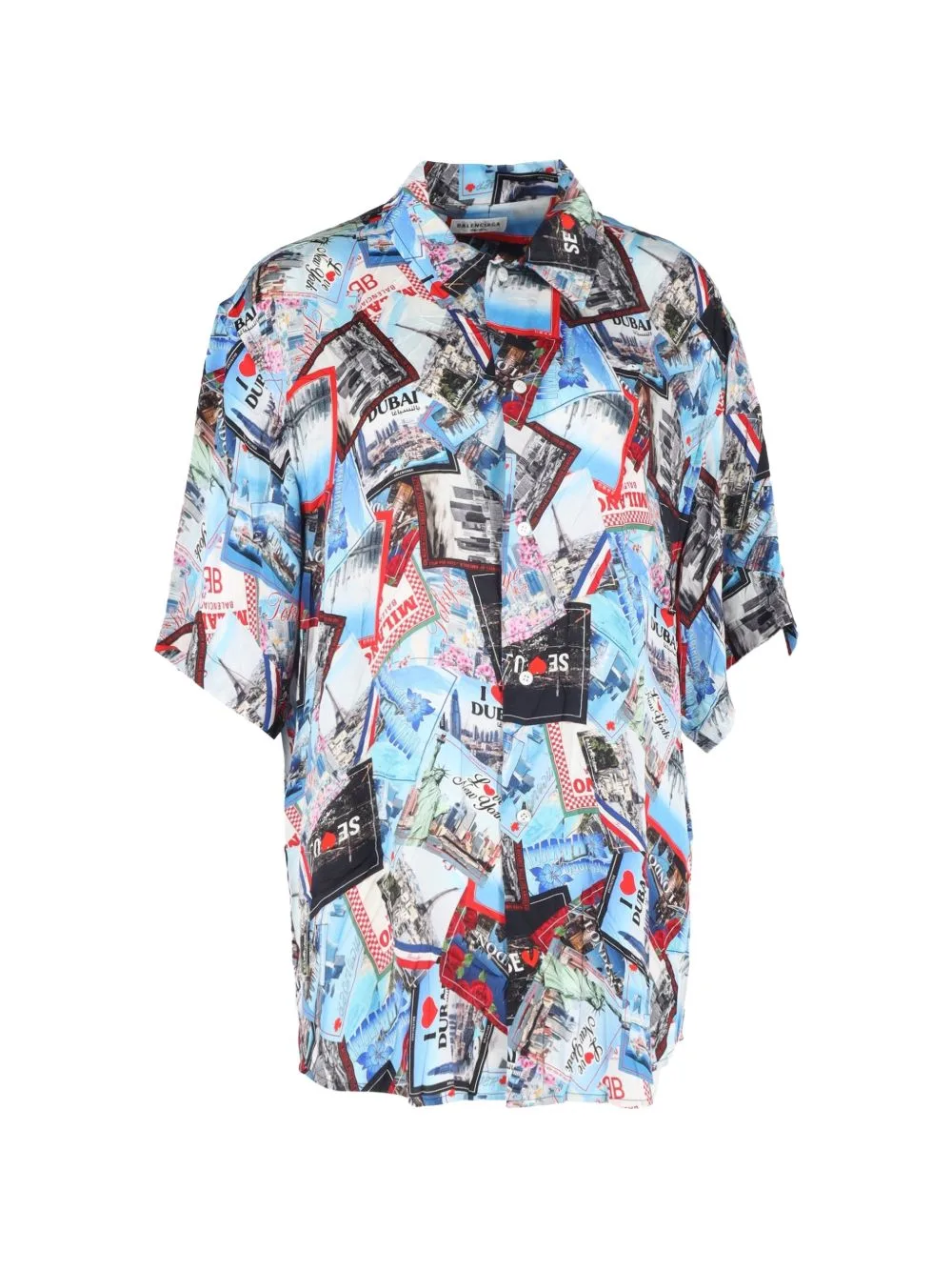 Cities Silk Shirt by Balenciaga Pre-Owned