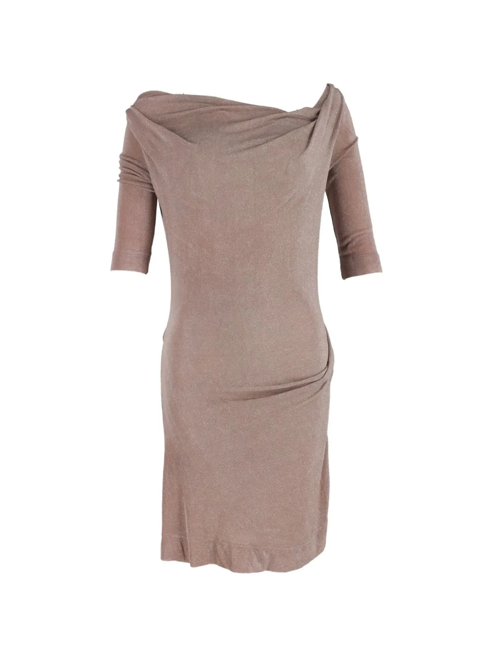 Asymmetric-Neckline Midi Dress by Vivienne Westwood Pre-Owned