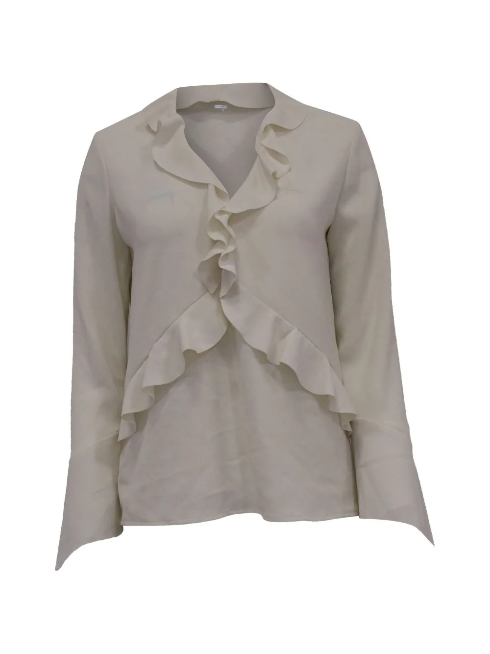 Ruffled V-Neck Top by IRO