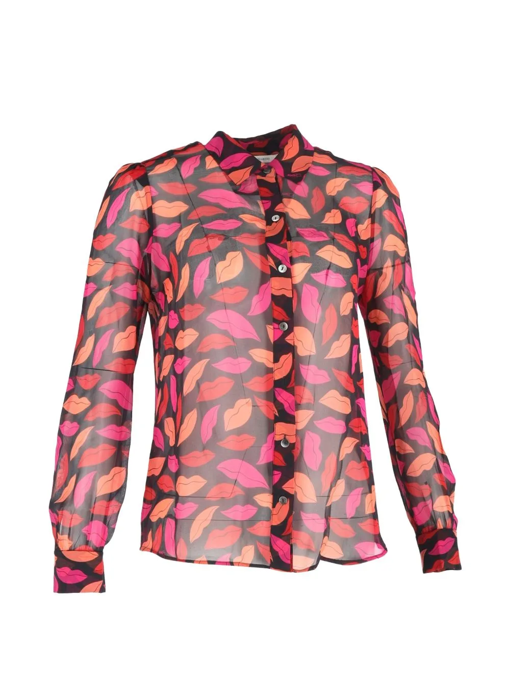 Mariah Printed Silk Blouse by Diane Von Furstenberg Vintage