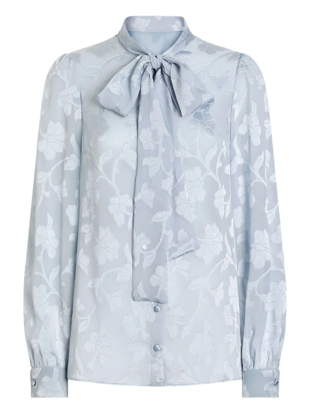 Floral-Print Silk Blouse by Dolce & Gabbana