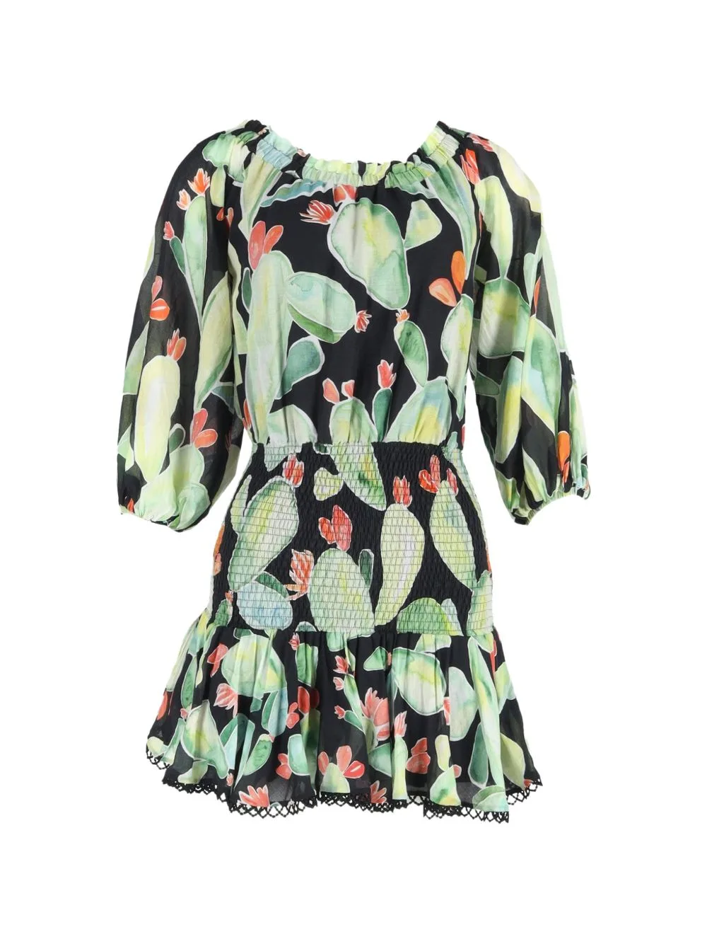 Giulia Cactus-Print Dress by Charo Ruiz Ibiza