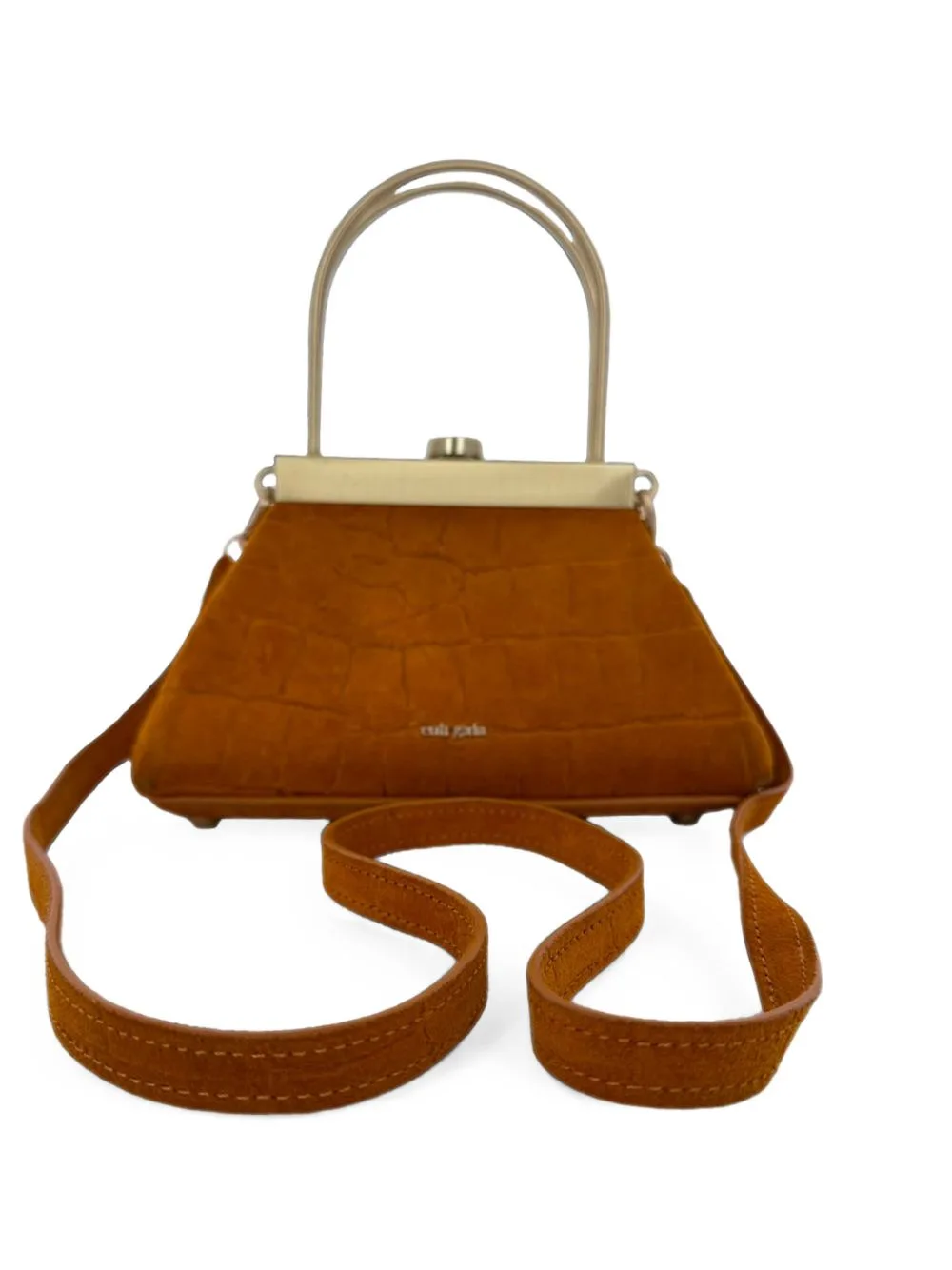 Croc-Effect Crossbody Bag by Cult Gaia
