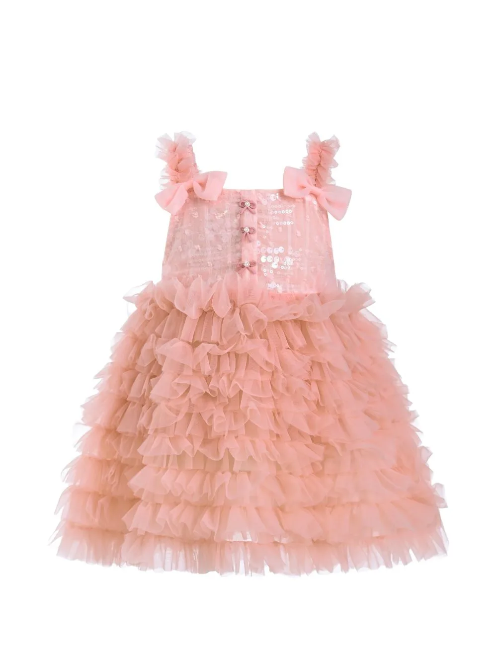 Ruffled Tulle Dress by Tulleen