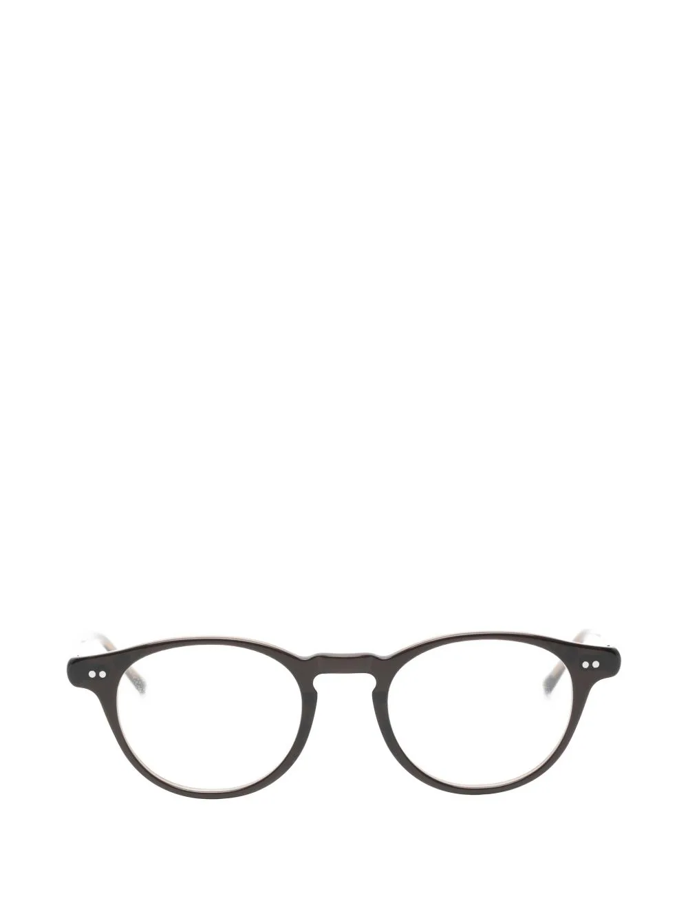Round-Frame Glasses by Lesca