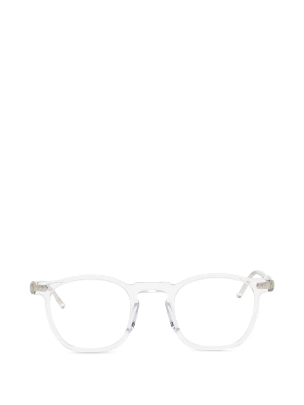 Round-Frame Glasses by Lesca