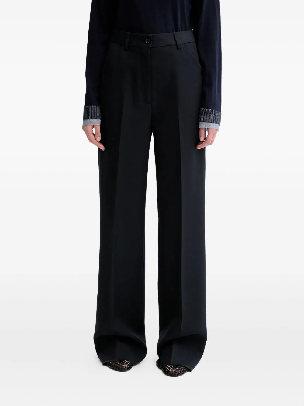 Wide-Leg Trousers by Bally