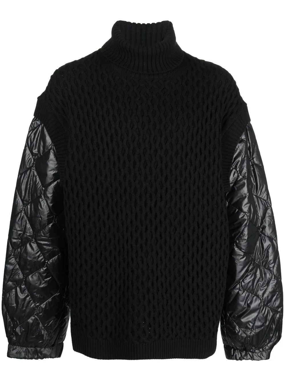 Panelled Wool Jumper by Juun.J