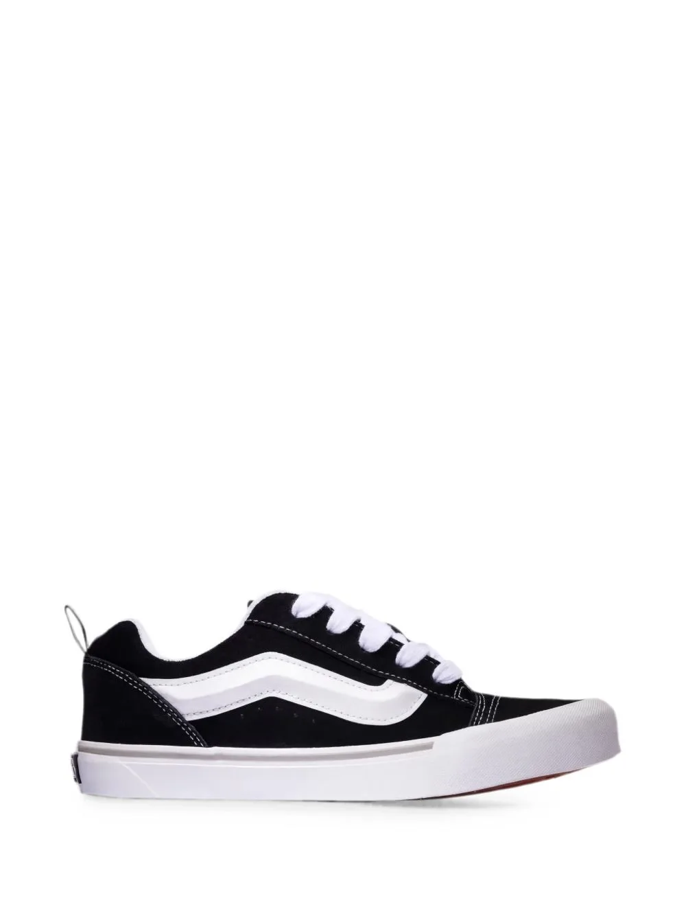 Knu Skool Black/White Sneakers by Vans Kids