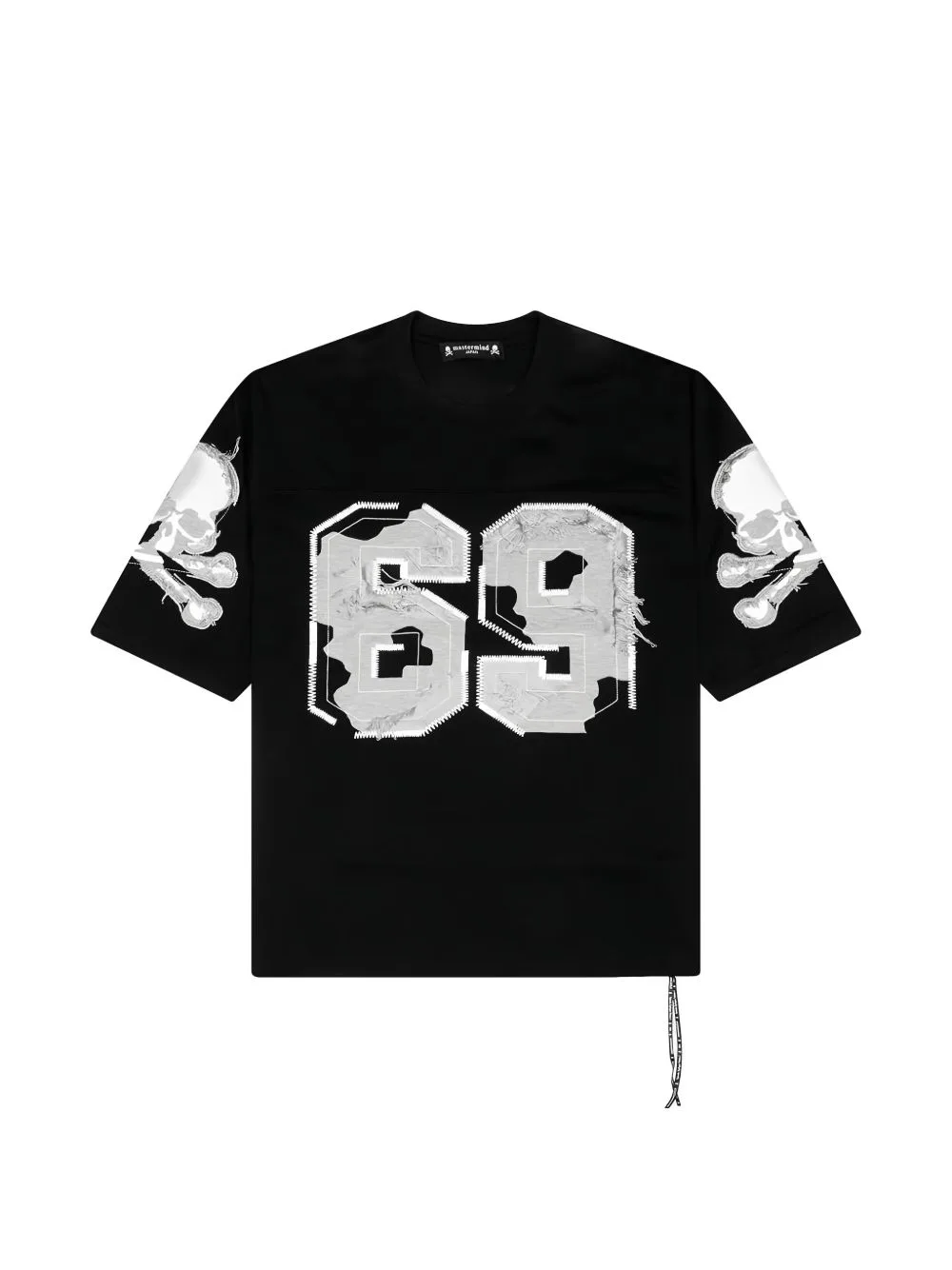 Distressed Patch T-Shirt by Mastermind Japan