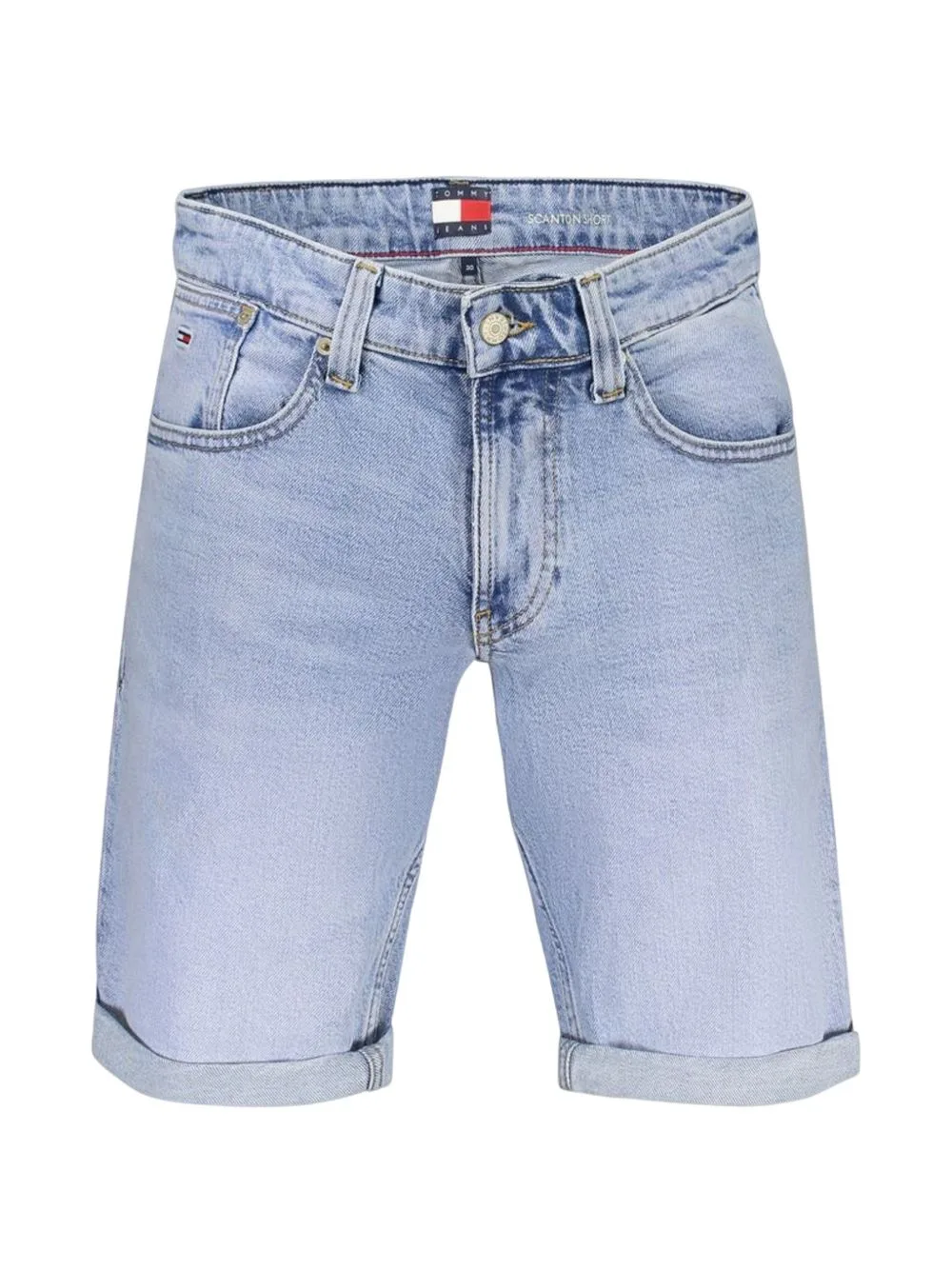 Cuffed Denim Shorts by Tommy Hilfiger