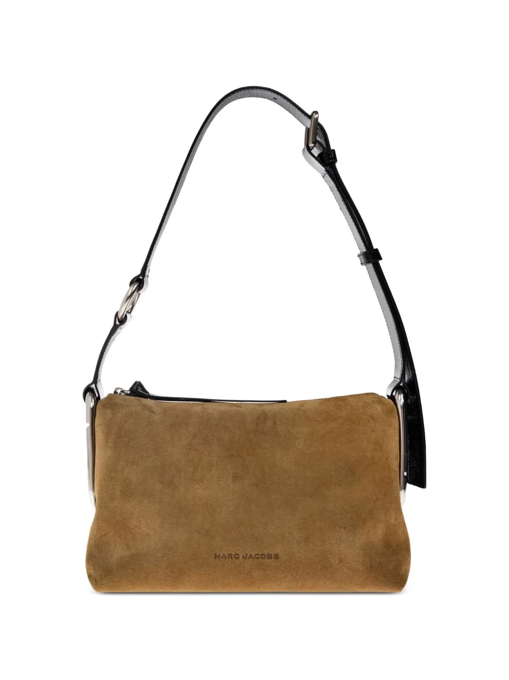 Logo-Debossed Suede Shoulder Bag by Marc Jacobs