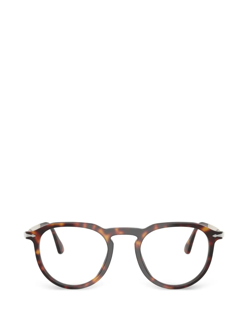 Tortoiseshell-Effect Round-Frame Glasses by Persol