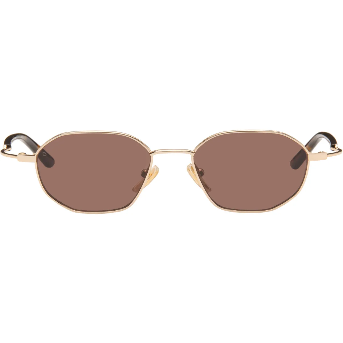 Geometric-Frame Sunglasses by Gucci