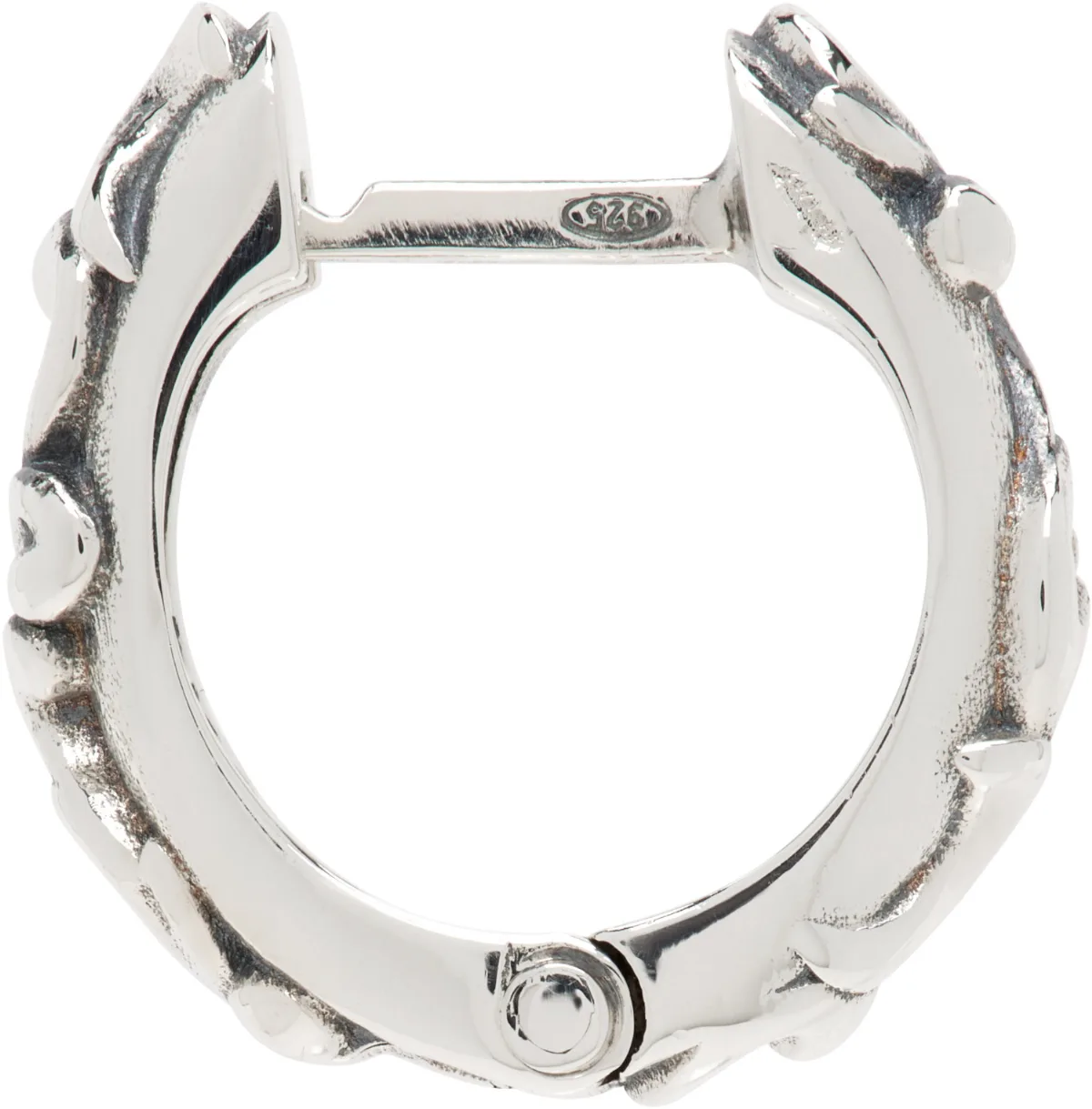 Hoop Single Earring by Emanuele Bicocchi