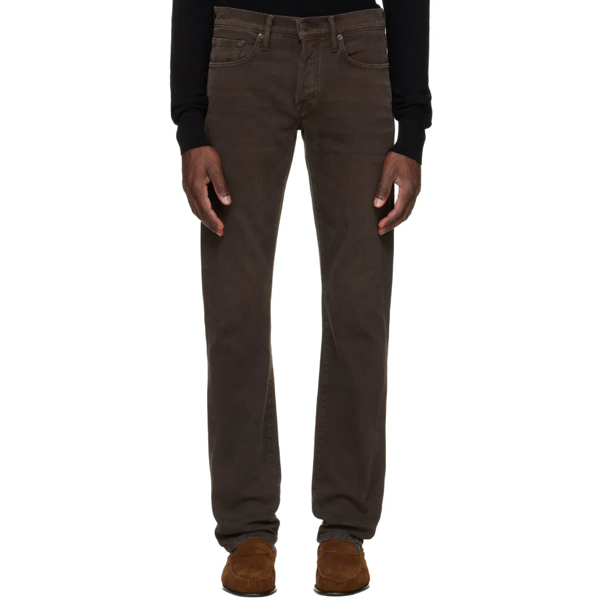 Western Cord Straight Fit Jeans by TOM FORD