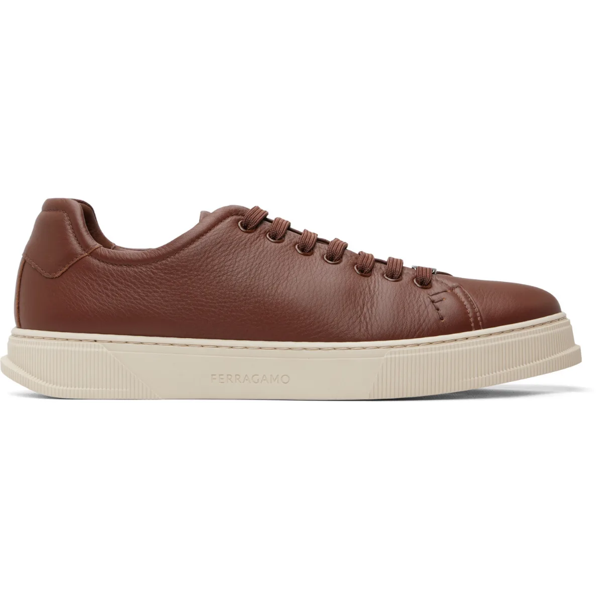 Elastic Lace Sneakers by Ferragamo