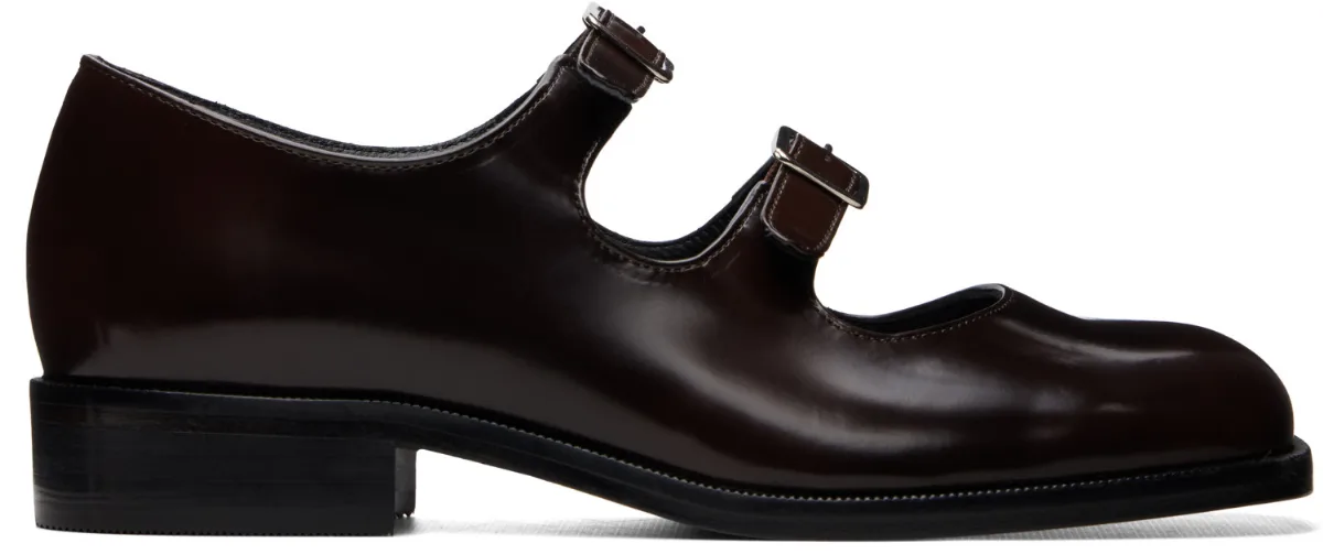 Mary Jane Double Strap Welt Heels by Sandy Liang