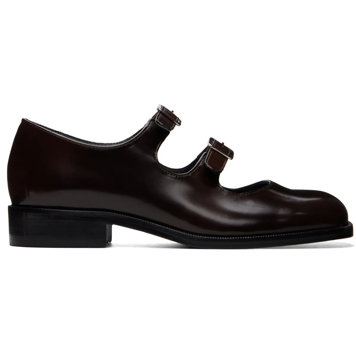 Mary Jane Double Strap Welt Heels by Sandy Liang