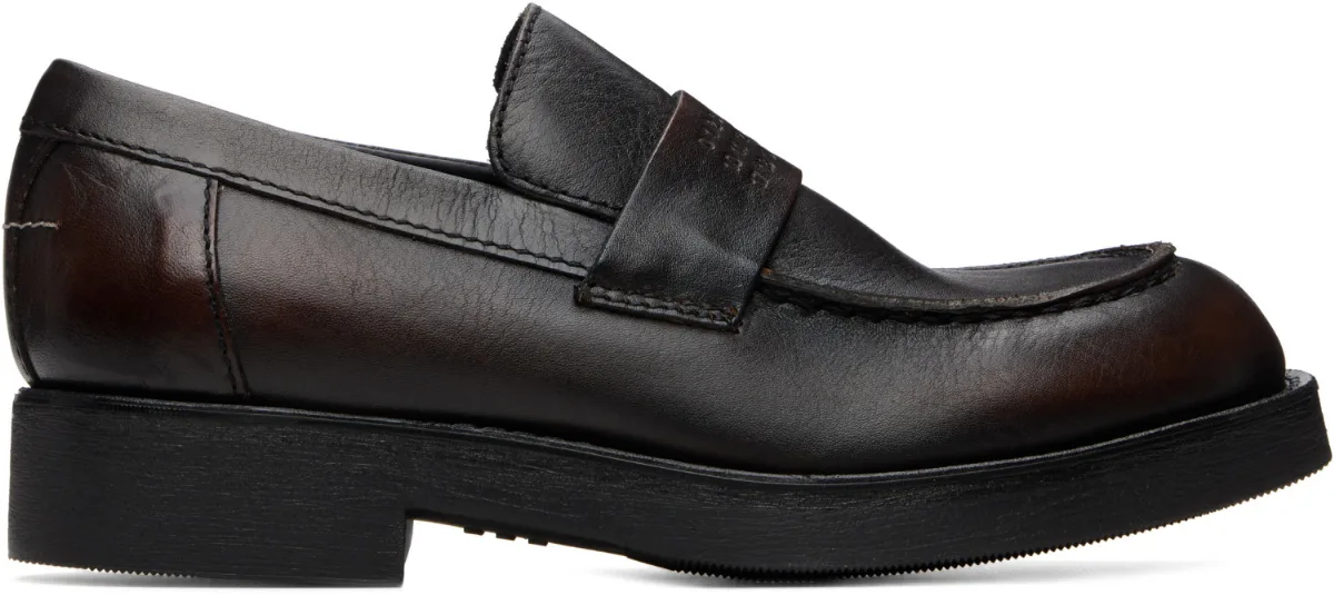 Leather Loafers by MM6 Maison Margiela