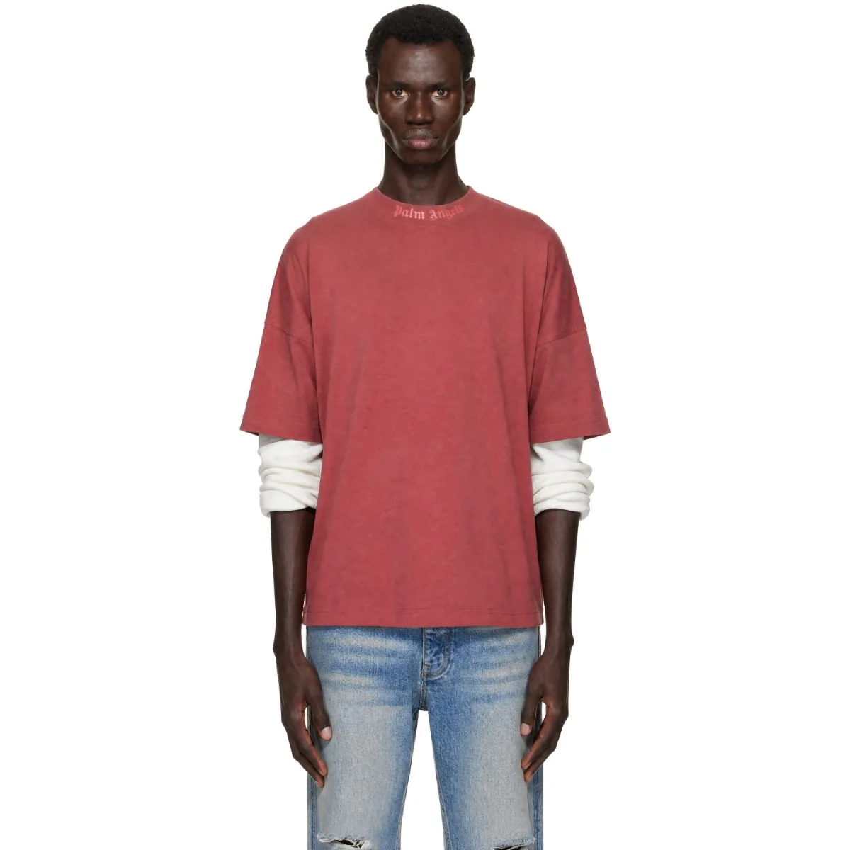 Classic Logo Oversized T-Shirt by Palm Angels