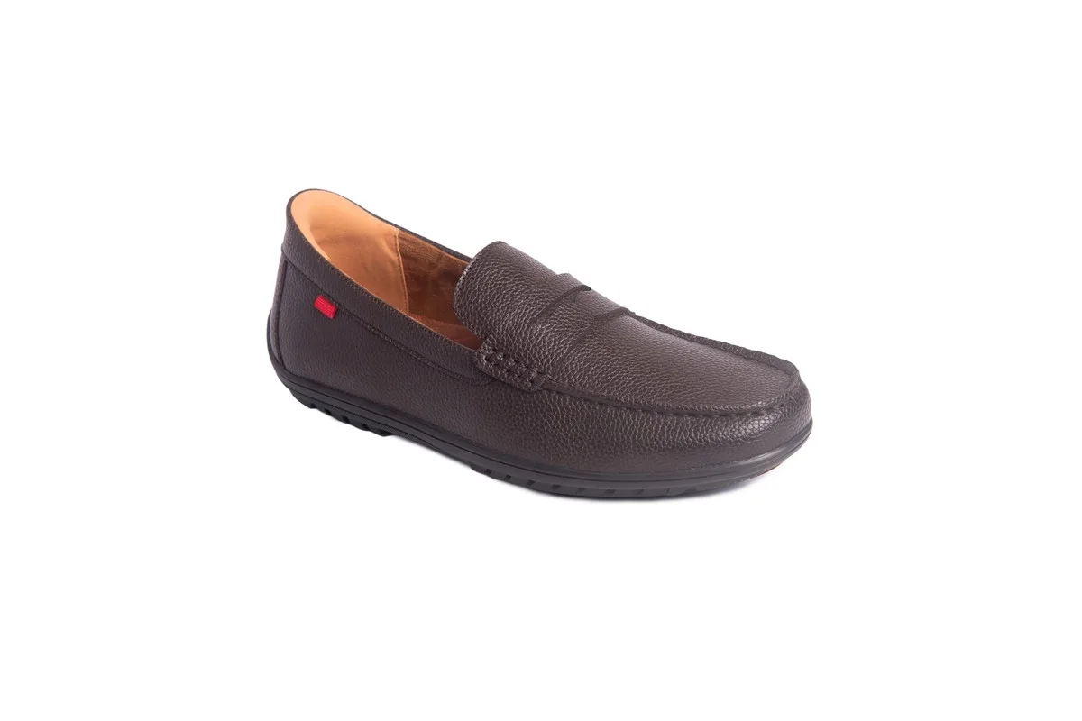John Street Hands-Free Slip on Technology Penny Loafers by Marc Joseph New York