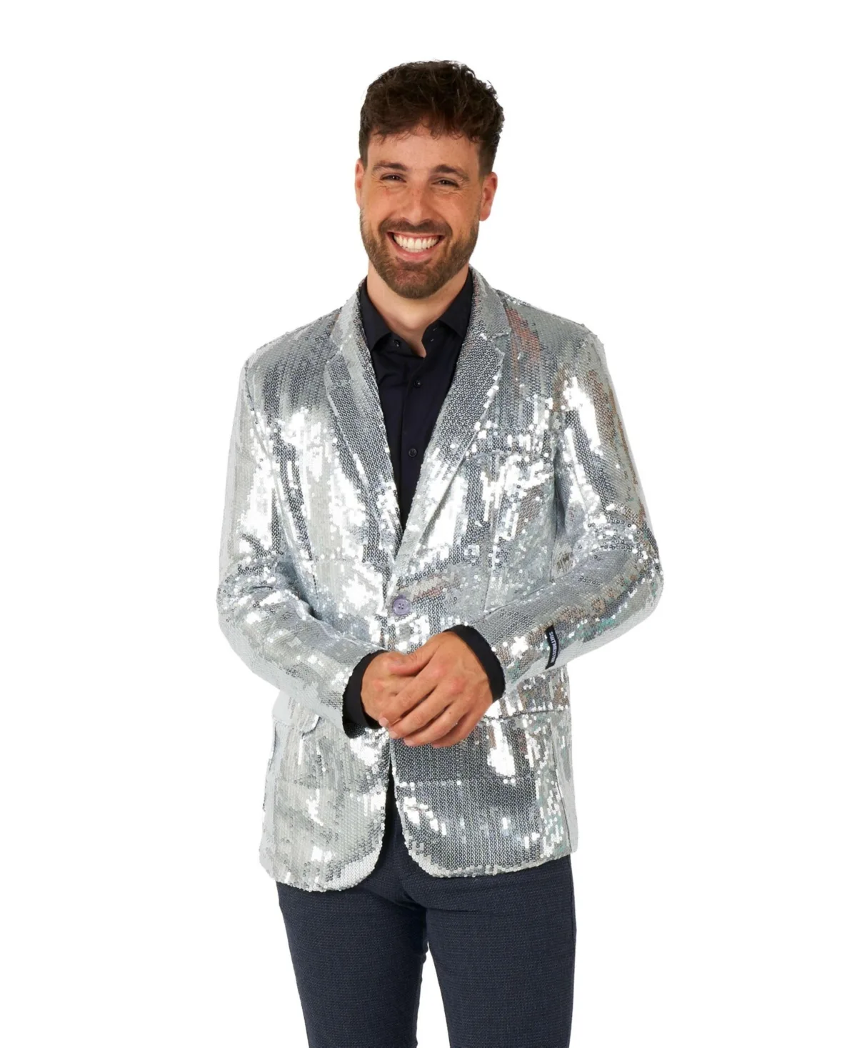 Shiny Party Blazer - Sequins Usa by Suitmeister