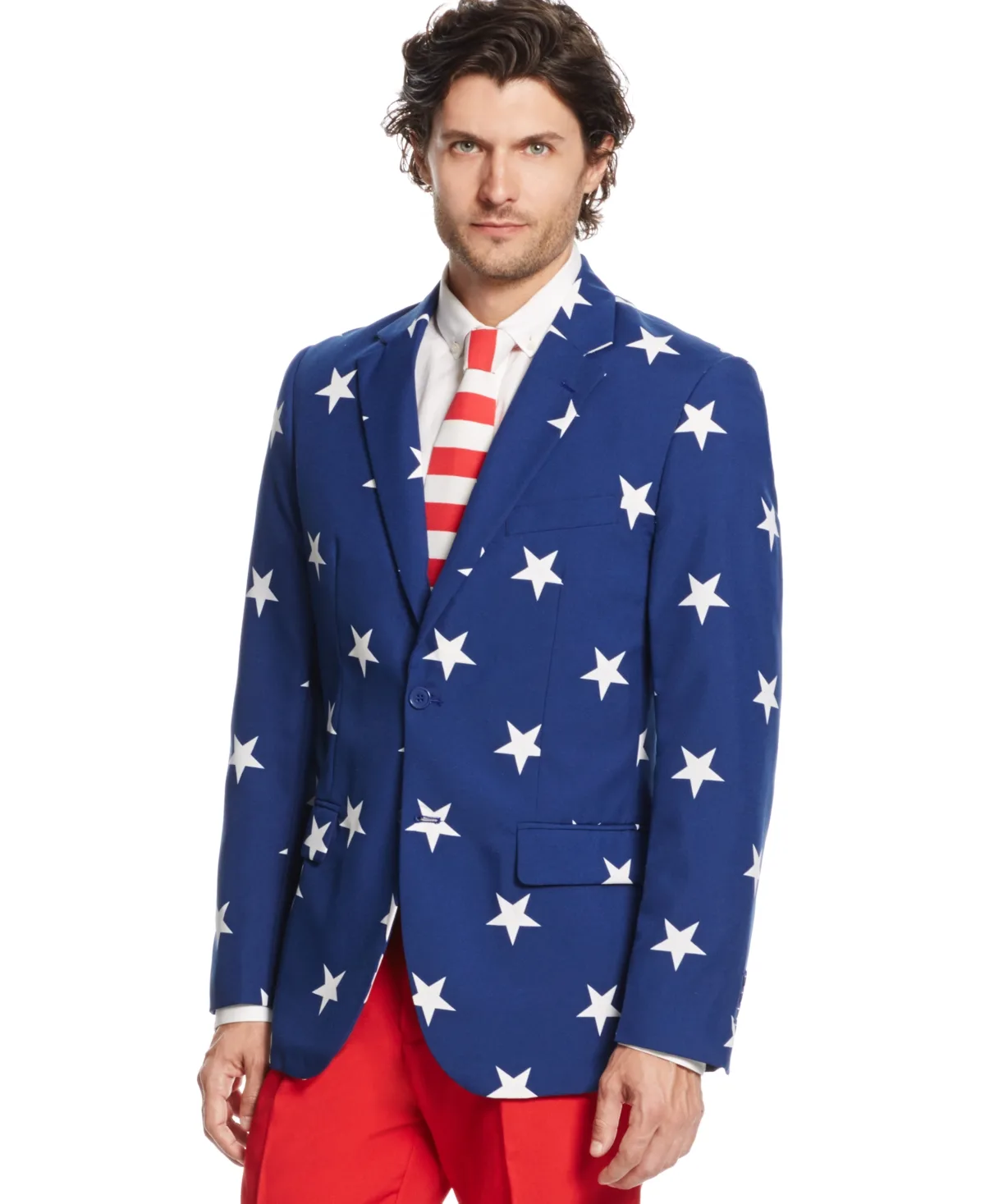 Usa Summer Suit - America Theme Costume Suit by Opposuits