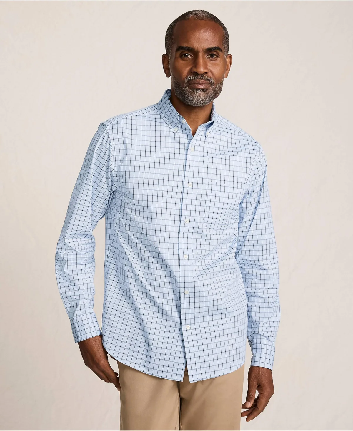 Long Sleeve Travel Kit Shirt by Lands' End