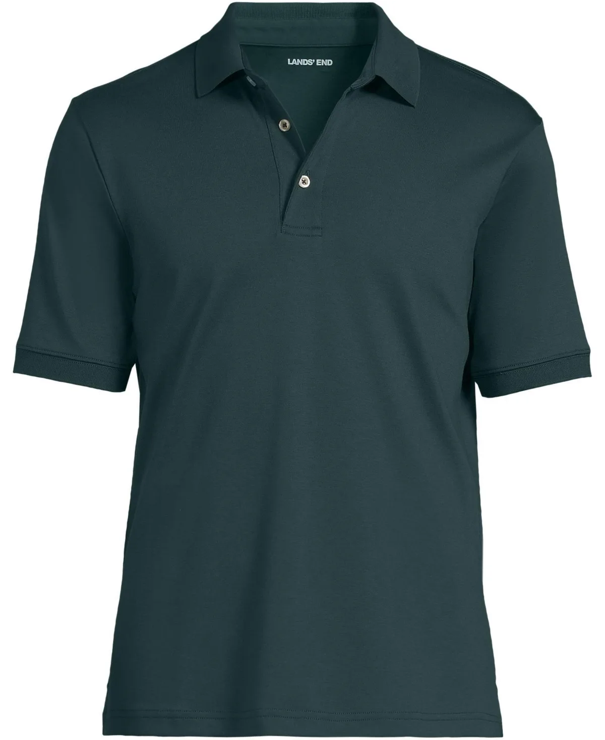 Short Sleeve Cotton Supima Polo Shirt by Lands' End